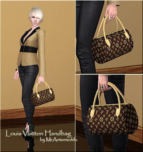 sims 4 louis vuitton cc|shoulder bag sims 4 cc.